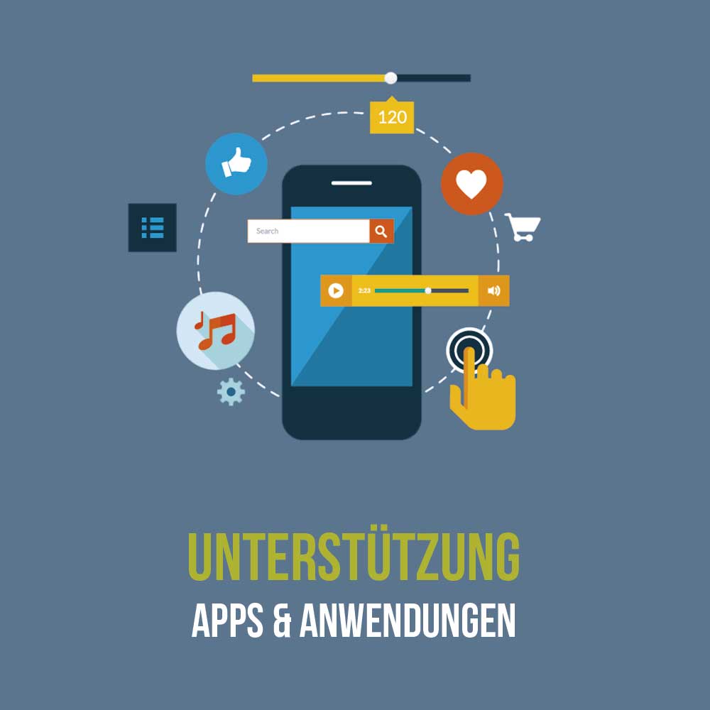 Unterstuetzung apps anwendungen